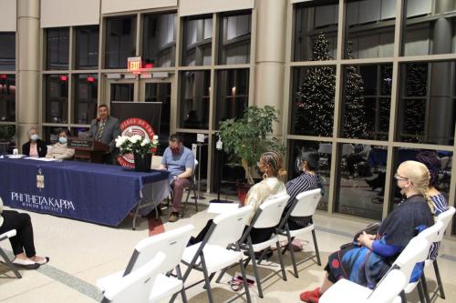 PTK Induction Ceremony 21 24