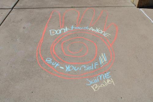 SAAM Student Chalk 13